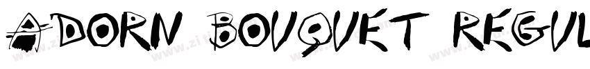 Adorn Bouquet Regula字体转换